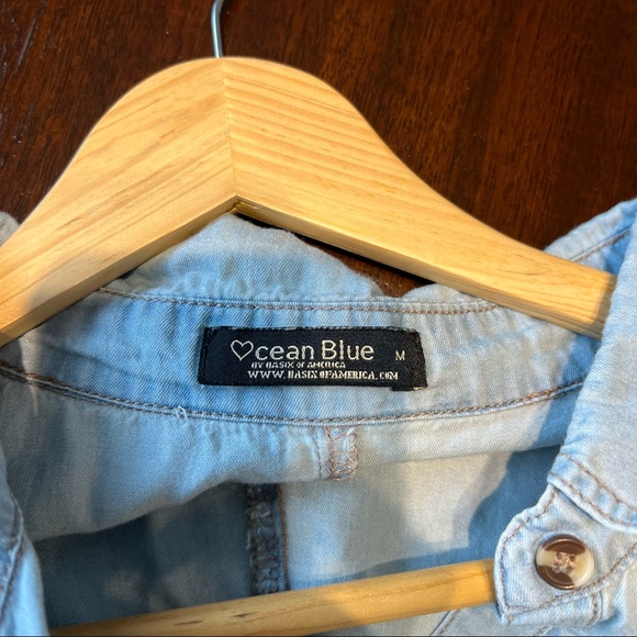 Faded denim dress- size medium - Picture 4 of 4